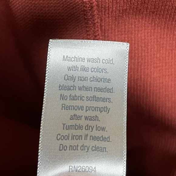 C9 Champion Men's Large Textured Crewneck Long Sleeve Active Top Running Rust - Picture 5 of 6